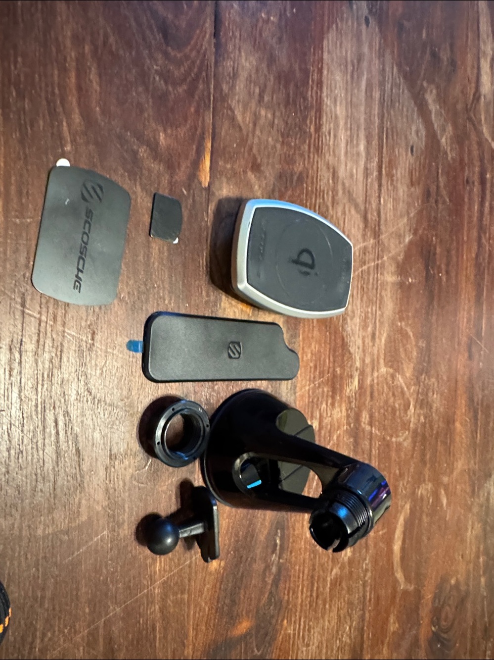 Scosche MagicMount Pro Charge Magnetic Wireless Car Mount - Black or Silver